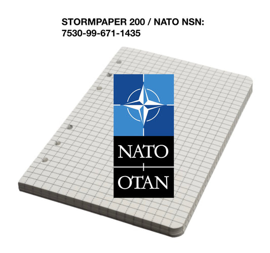 StormPaper now has NATO NSN number