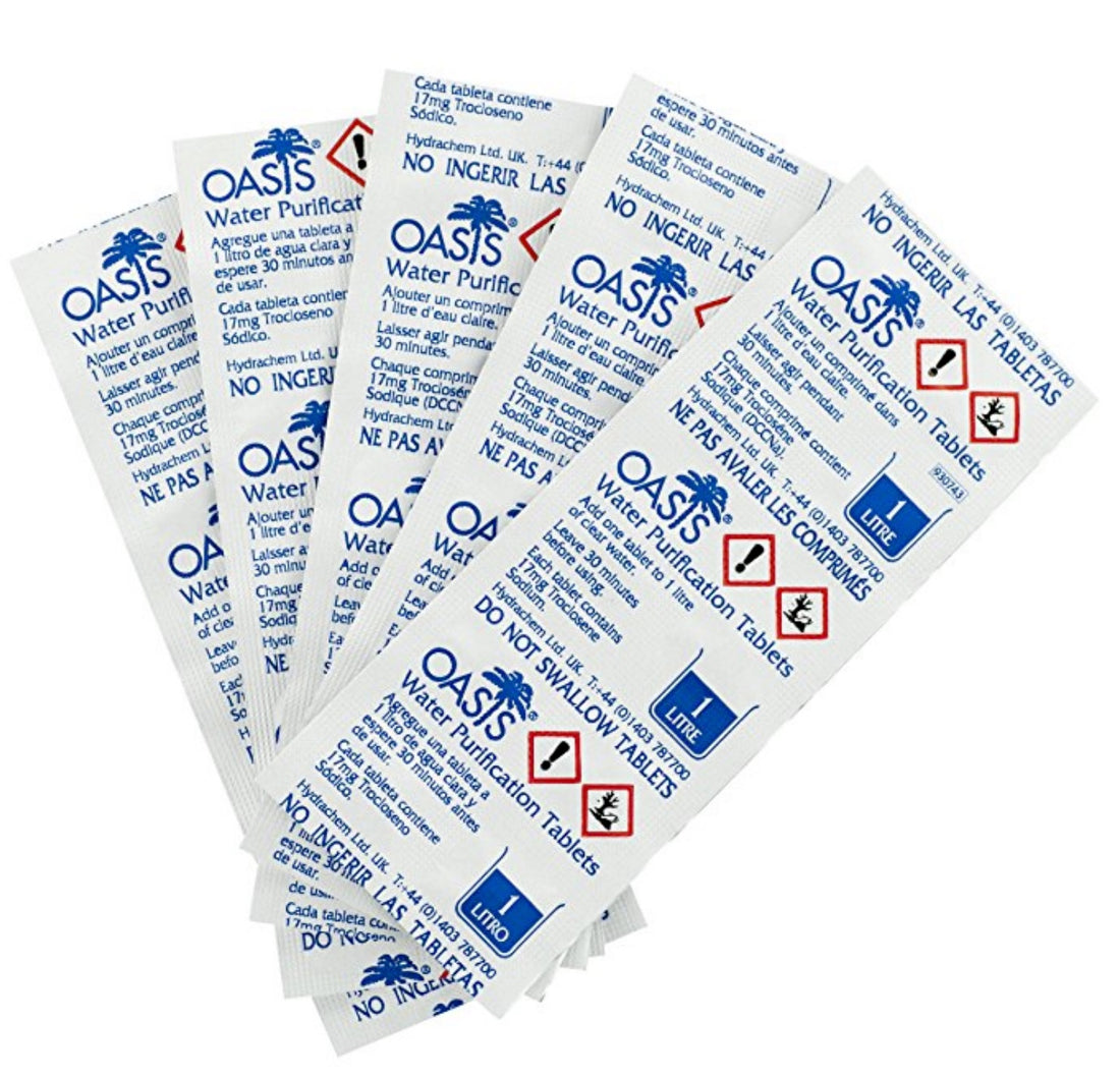 Limitless Equipment Water purification tablets