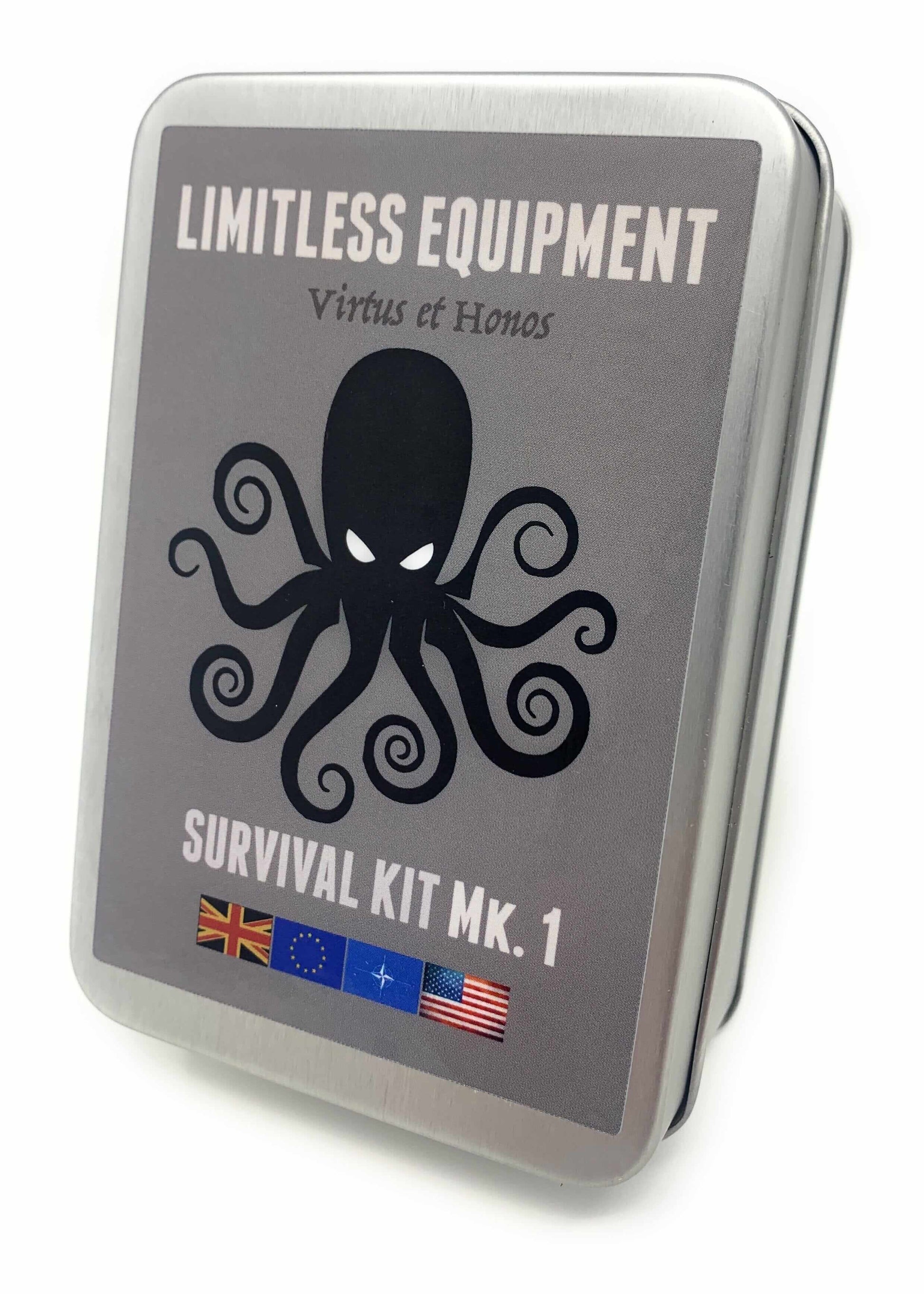 Limitless Equipment MARK 1 Pro Survival Kit: UK MADE, pocket size, pro level contents. 40+ items - Limitless Equipment