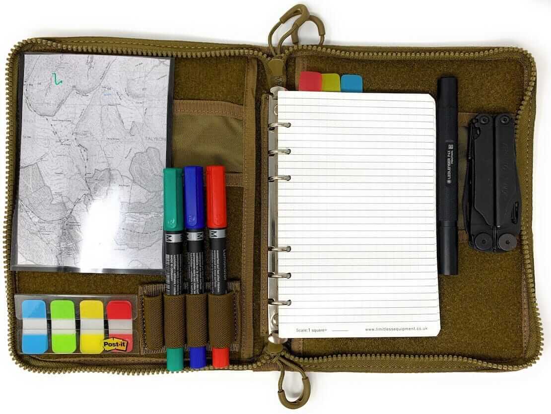 TacFolder all weather tactical notebook cover and StormPaper - Limitless Equipment