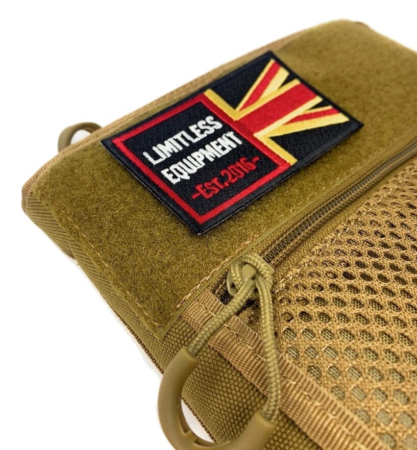 Limitless Equipment Tactical Muted Union Jack Hook and Loop Patch - Limitless Equipment