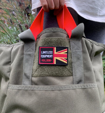 Limitless Equipment Tactical Muted Union Jack Hook and Loop Patch - Limitless Equipment