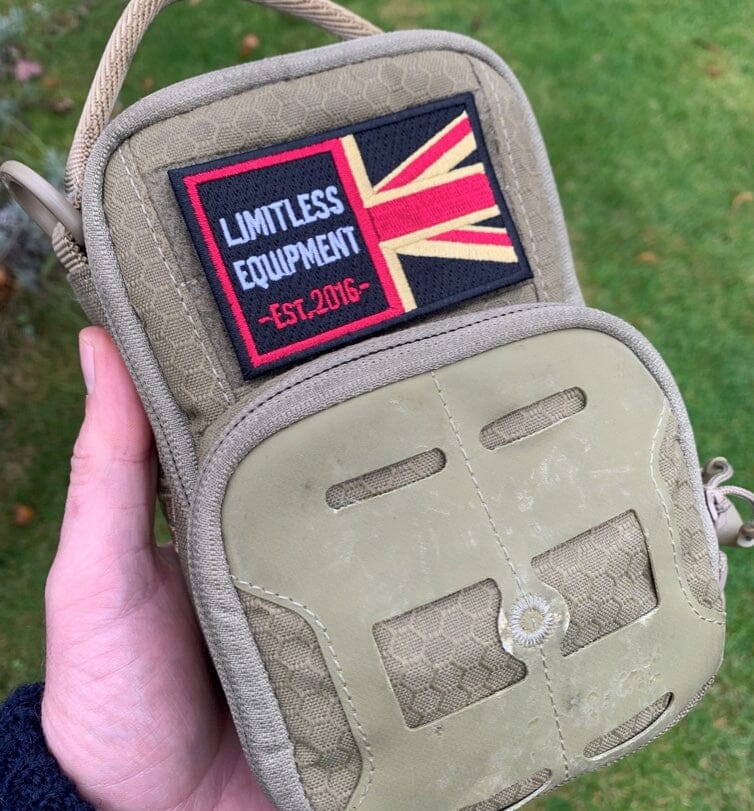 Limitless Equipment Tactical Muted Union Jack Hook and Loop Patch - Limitless Equipment