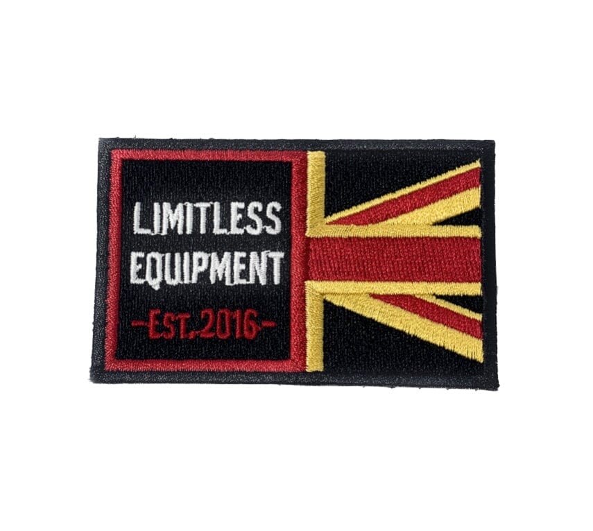 Limitless Equipment Tactical Muted Union Jack Hook and Loop Patch - Limitless Equipment