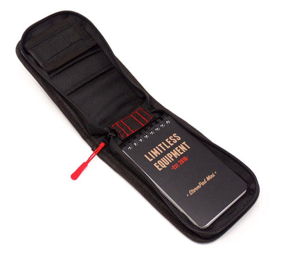LIMITLESS EQUIPMENT | TacFolder Mini All Weather Tactical Pocket Notebook Cover : Field Planner for EDC and Outdoor use. - Limitless Equipment