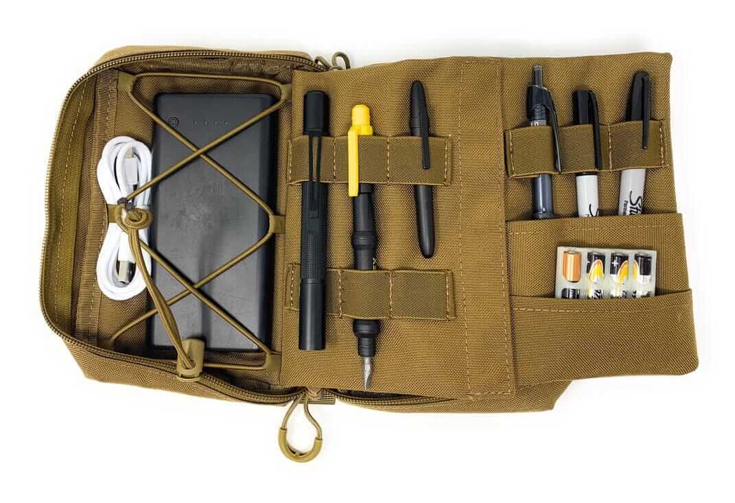 Limitless Equipment EDC XL (GEN 2)  Utility Pouch for First Aid Kits, admin kit and organiser (MOLLE) - Limitless Equipment