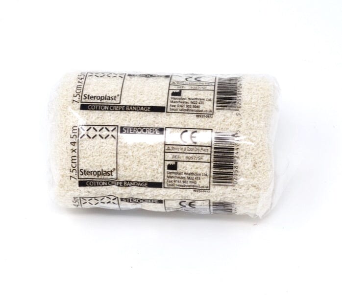 NHS Approved Crepe Bandage 7.5cm X 4m - Limitless Equipment