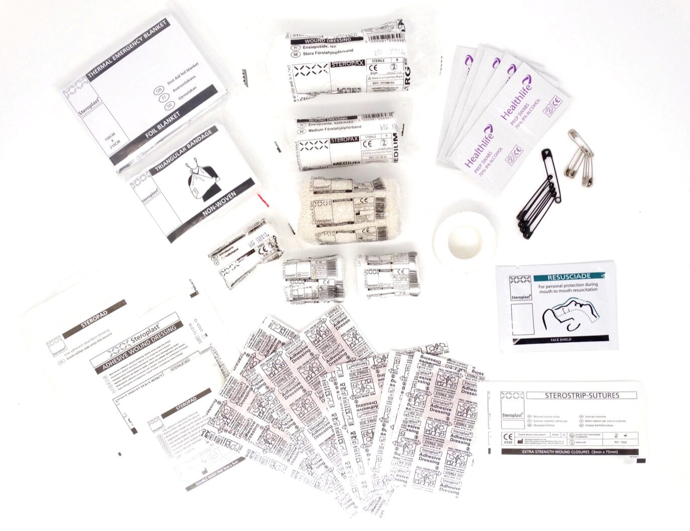 Alpha First Aid Kit : Premium Soft Items Refill Pack - Limitless Equipment